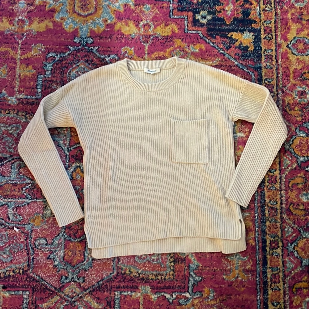 Madewell Thompson Pocket Pullover Sweater